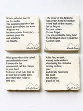 Load image into Gallery viewer, Stone Element Poem Coasters