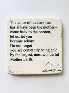 Stone Element Poem Coasters