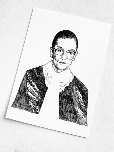 Mountain Portrait Print - RBG