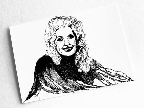 Mountain Portrait Print - Dolly