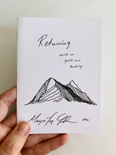 Load image into Gallery viewer, &#39;Returning&#39; Poetry Book - &#39;words on guilt &amp; healing&#39;