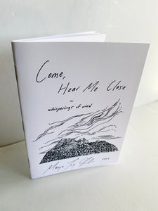‘Come, Hear Me Now’ Poetry Book - 'whisperings of wind’