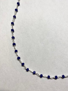 Gemstone Necklaces & Bracelets - Sapphire - Silver