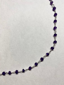 Gemstone Necklaces & Bracelets - Amethyst - Silver
