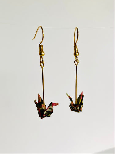 Custom Crane Earrings