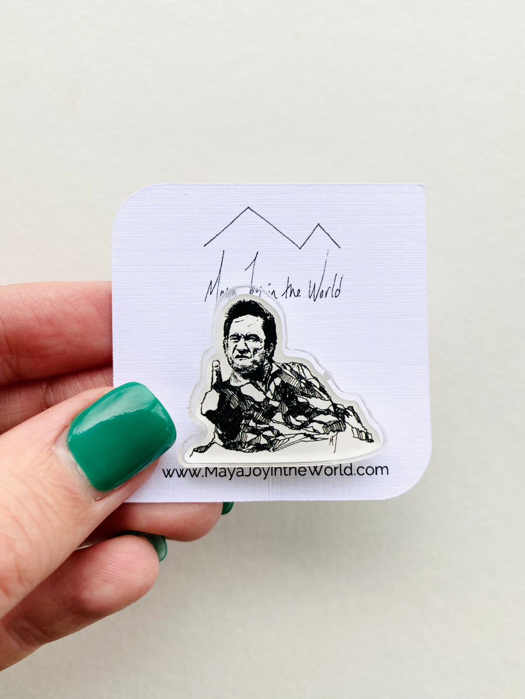 Johnny Cash Pin