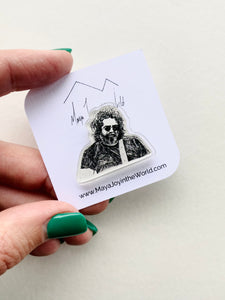 Jerry Garcia Pin