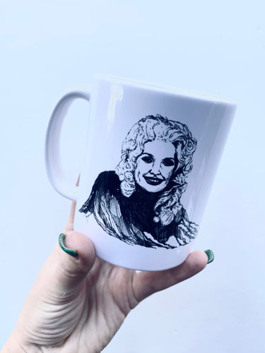 Mountain Portrait Mug - Dolly Parton