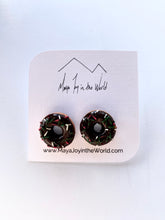 Load image into Gallery viewer, Stud Earrings - Mini Donut Studs