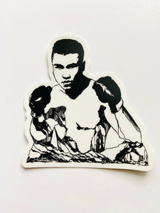 Mountain Portrait Sticker - Muhammad Ali