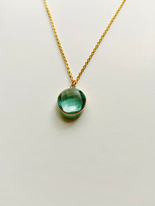 Birthstone Necklaces - March - Aquamarine