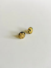 Load image into Gallery viewer, Stud Earrings - Neutrals with Gold Flecks
