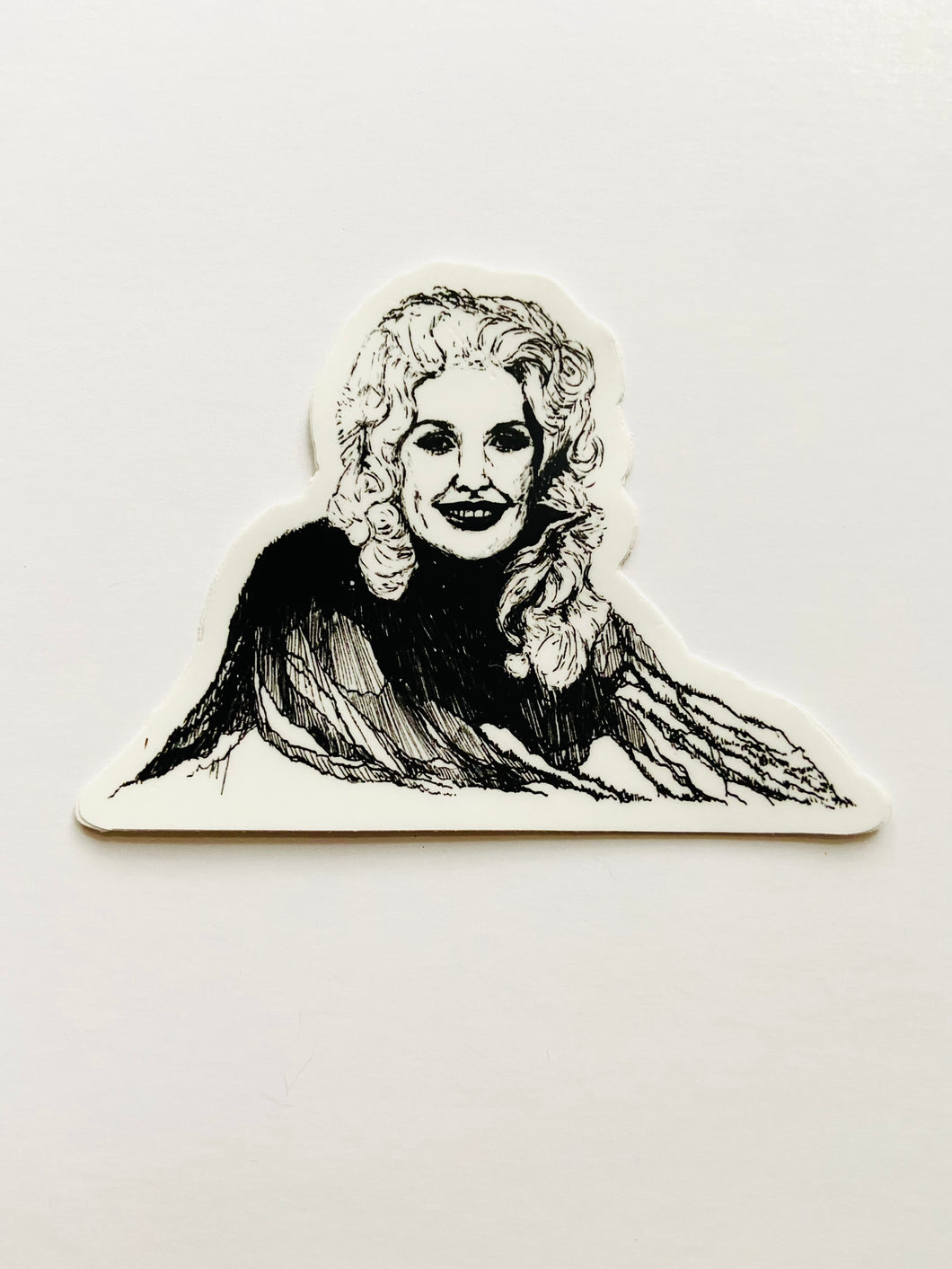 Mountain Portrait Sticker - Dolly Parton