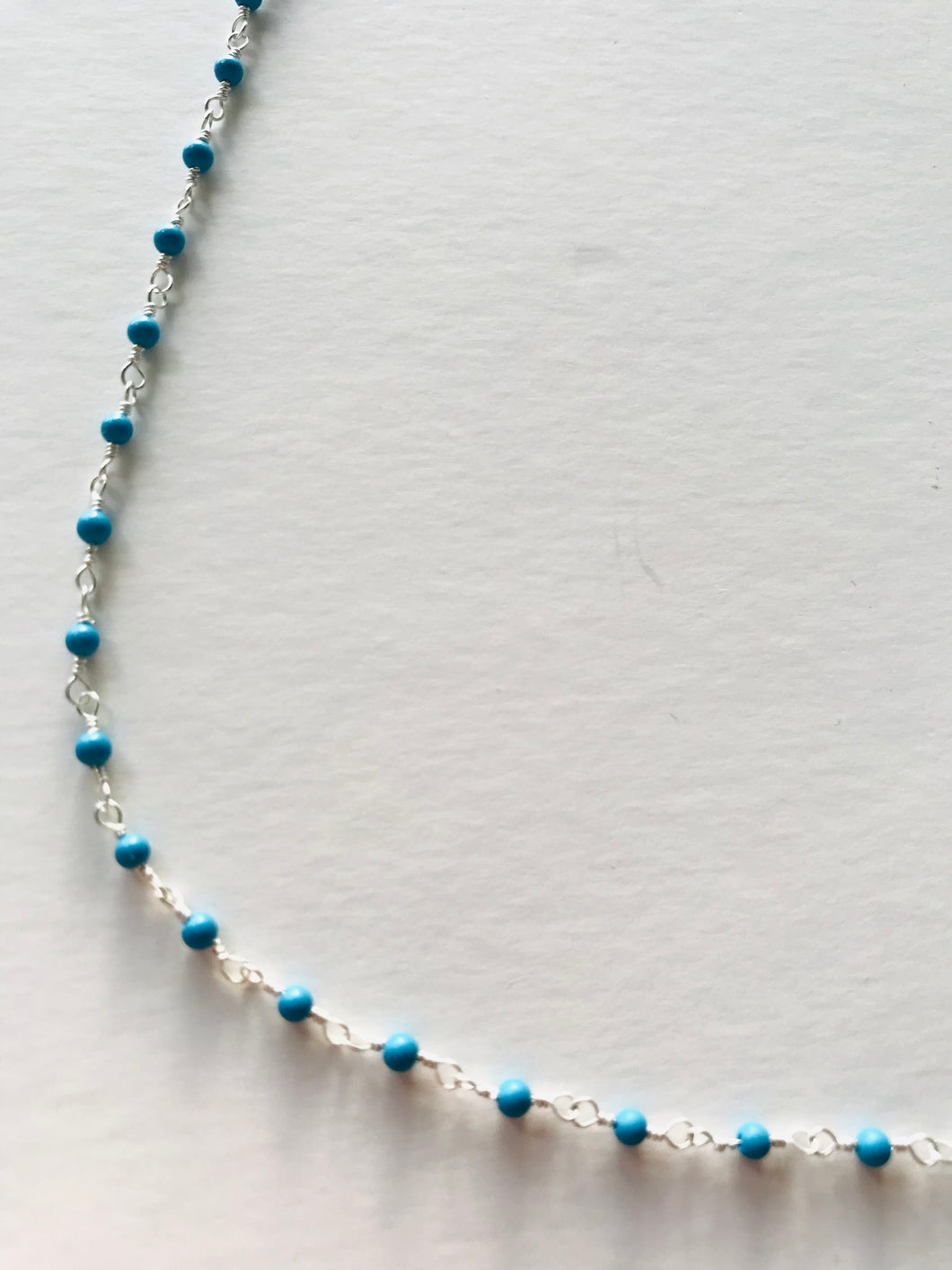 Gemstone Necklaces & Bracelets - Turquoise - Silver