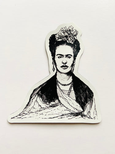 Mountain Portrait Sticker - Frida Kahlo