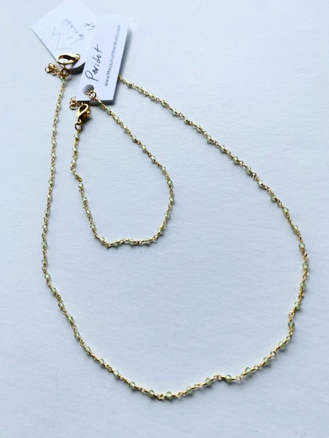 Gemstone Necklaces & Bracelets - Peridot