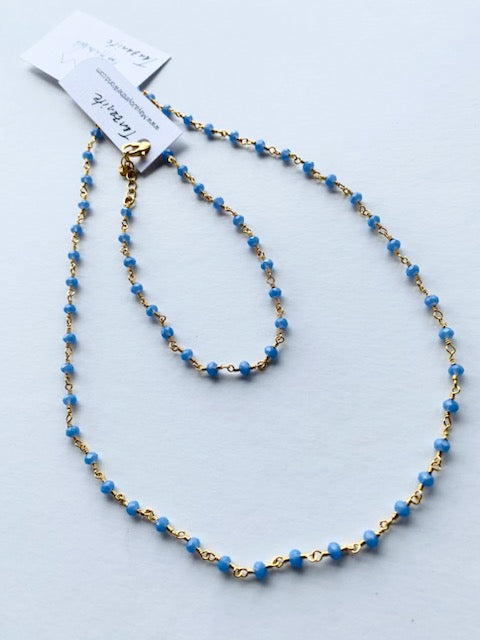 Gemstone Necklaces & Bracelets - Tanzanite
