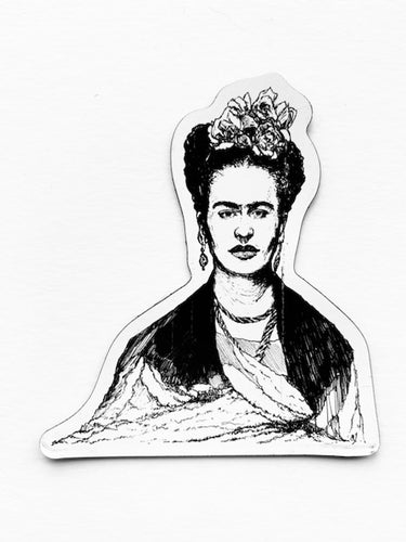 Mountain Portrait Magnet - Frida Kahlo