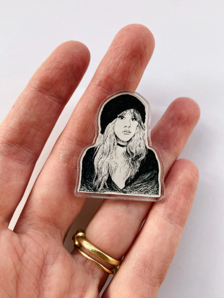 Stevie Nicks Pin