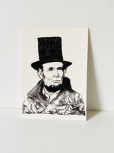 Load image into Gallery viewer, Mountain Portrait Print - Abraham Lincoln