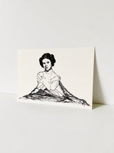Load image into Gallery viewer, Mountain Portrait Print - Princess Leia