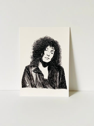 Mountain Portrait Print - Cher