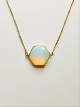 Load image into Gallery viewer, Birthstone Necklaces - October - Opal