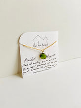 Load image into Gallery viewer, Birthstone Necklaces - August - Peridot