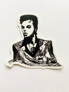 Mountain Portrait Sticker - Prince