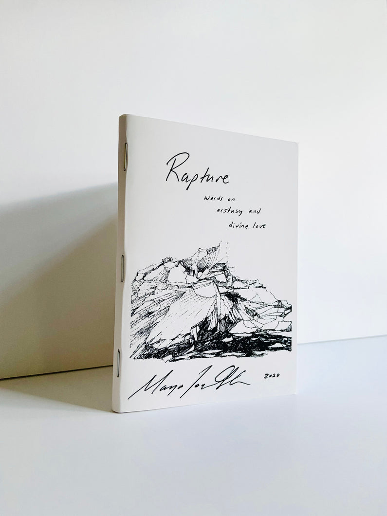 'Rapture' Poetry Book - 'words on ecstasy & divine love'