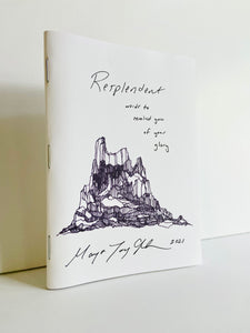 'Resplendent' Poetry Book - 'words to remind you of your glory'
