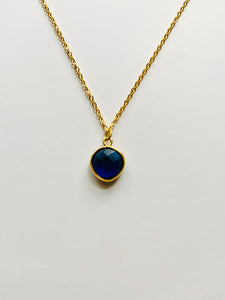 Birthstone Necklaces - September - Sapphire
