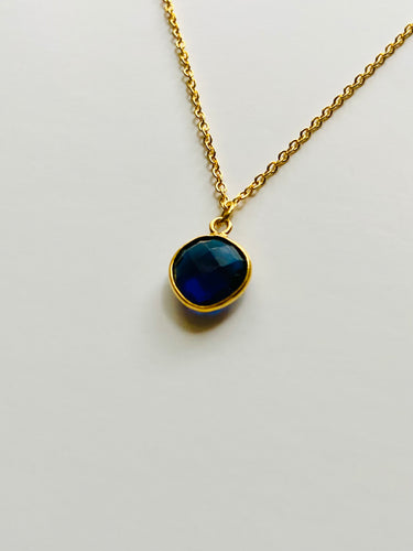 Birthstone Necklaces - September - Sapphire