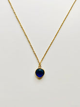 Load image into Gallery viewer, Birthstone Necklaces - September - Sapphire