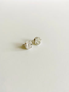Stud Earrings - Druzy