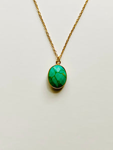Birthstone Necklaces - December - Turquoise